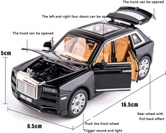 Rolls Royce Cullinan 1:32 diecast scale model car collectible