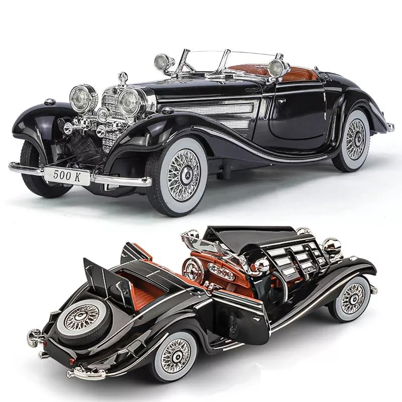 1936 Mercedes-Benz 500K Type Special roadster diecast scale model collectible car