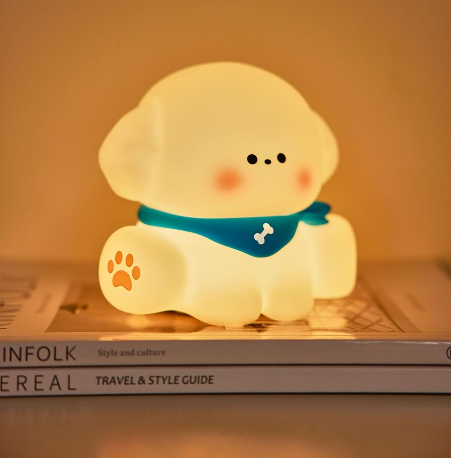 Puppy Night Light for Kids Lamp