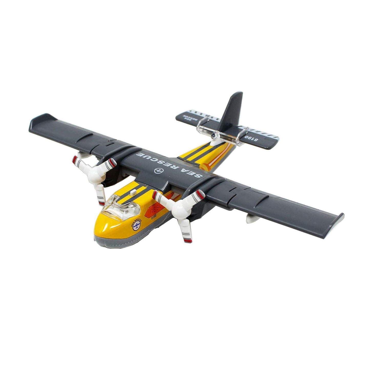 AIRCRAFT TOY DIECAST METAL ALLOY MODEL AIR PLANE MILITARY AIR FORCE SEAPLANE PULLBACK TOYS WITH LIGHTS AND SOUNDS FIGHTER JET FOR KIDS BOY GIRLS CHILDREN