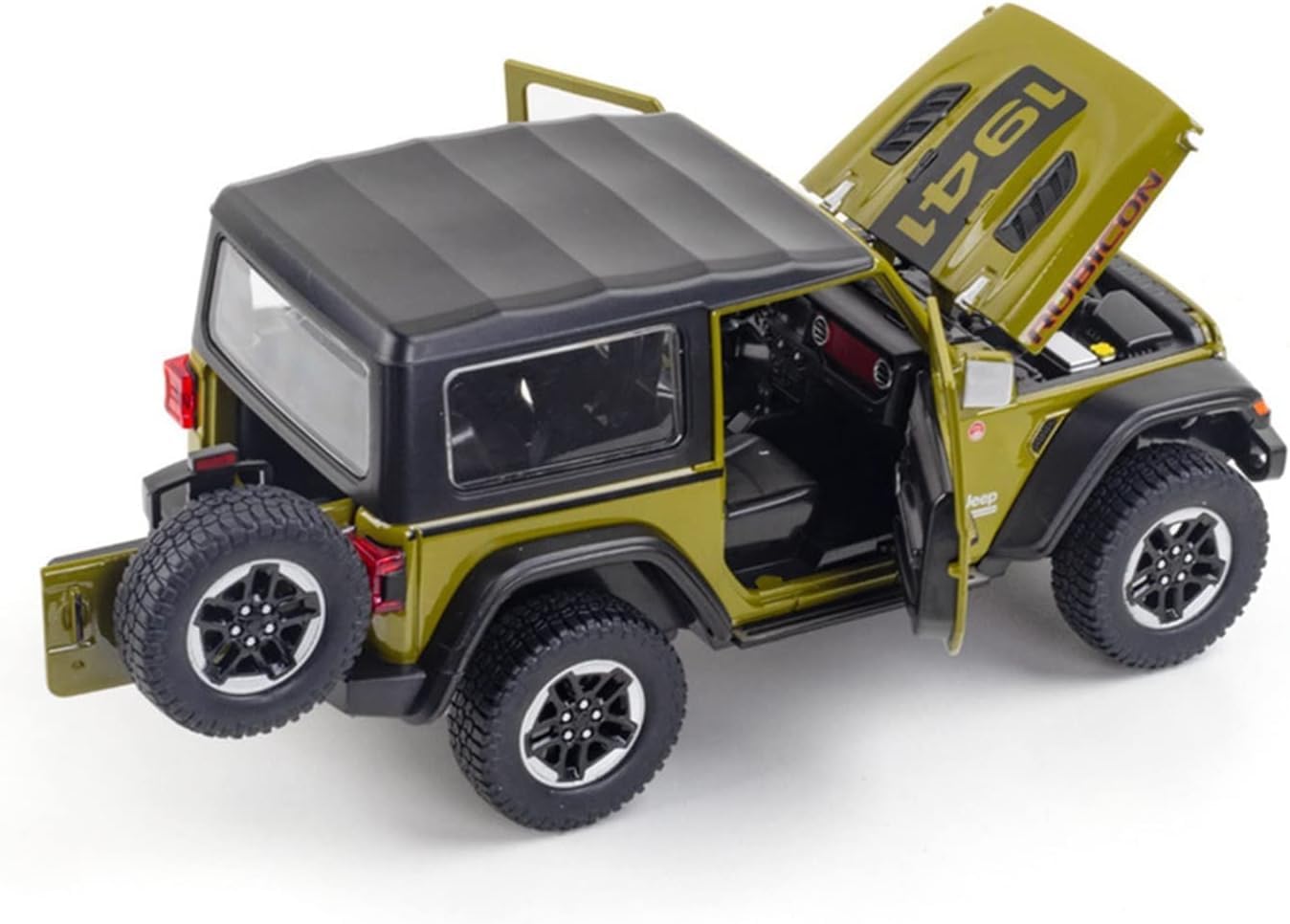 Wrangler Rubicon Thar Jeep Scale Model Diecast Metalcar - All Size