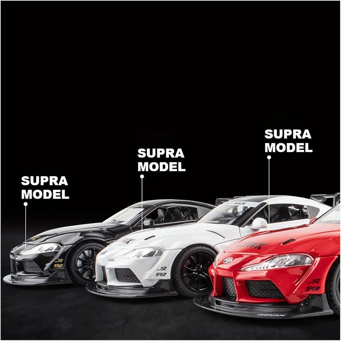 Toyota Supra Gr Lbwk Scale Model Diecast Metalcar - All Size