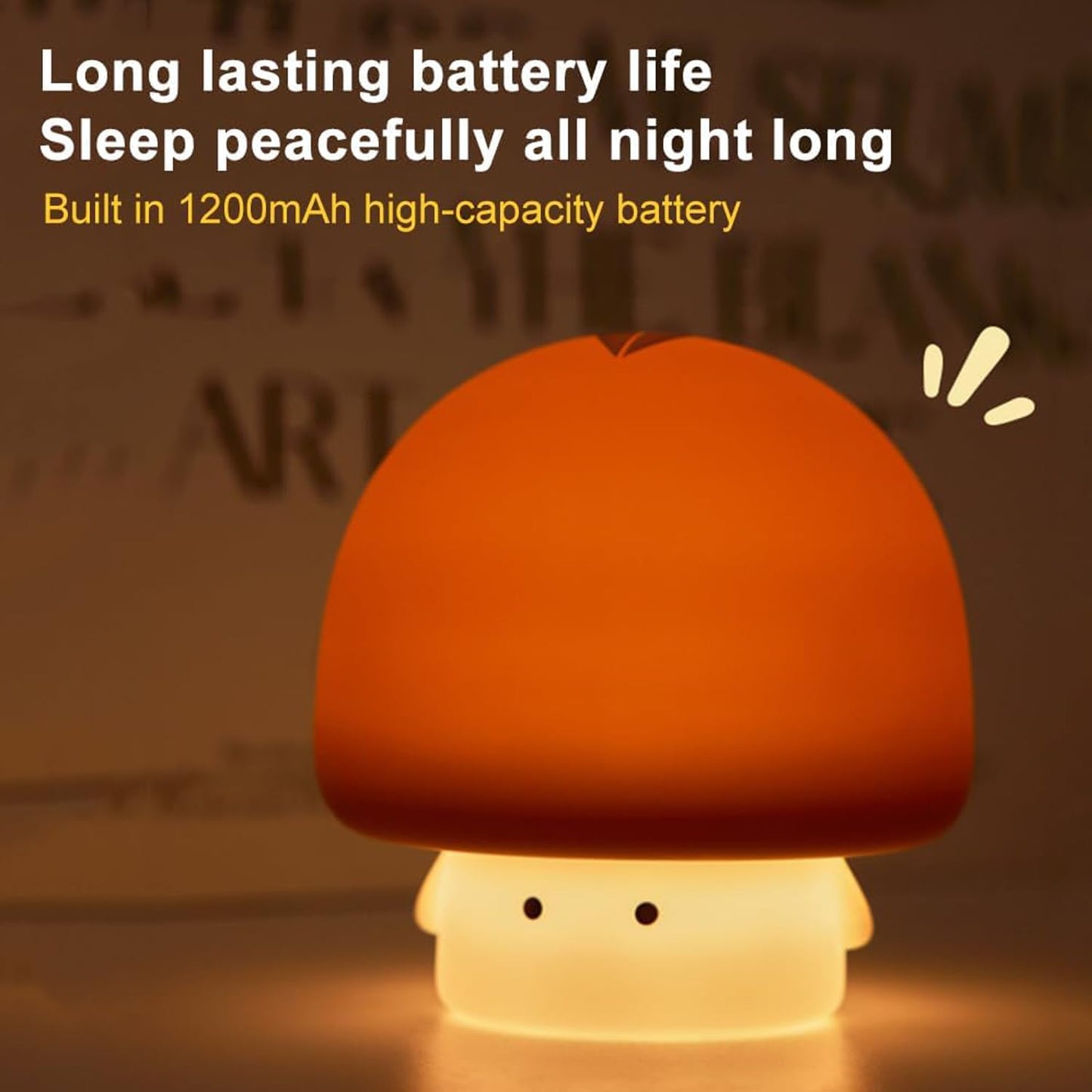 Mushroom Silicone Night Lamps