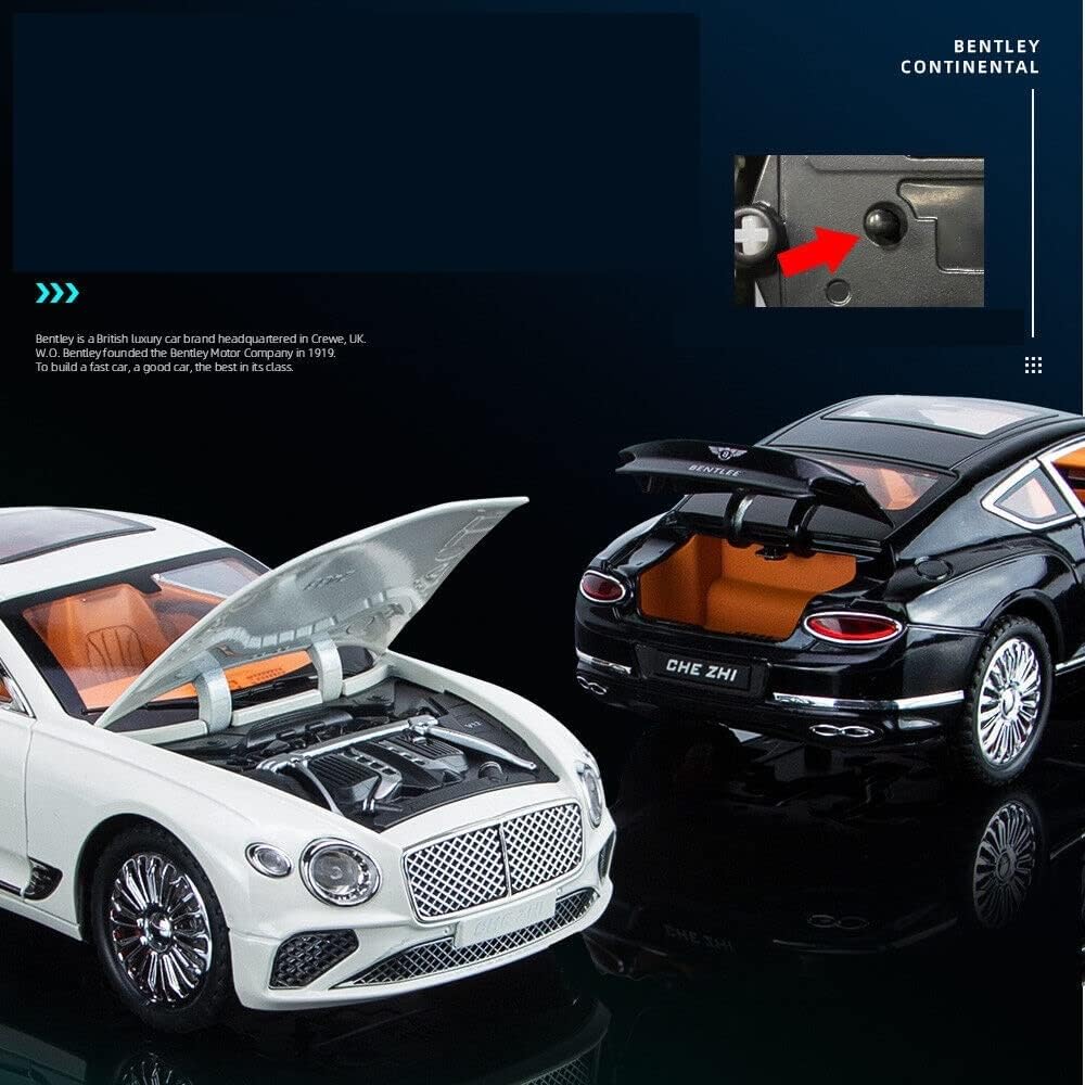 Bentley Continental Gt Scale Model Diecast Metalcar - All Size