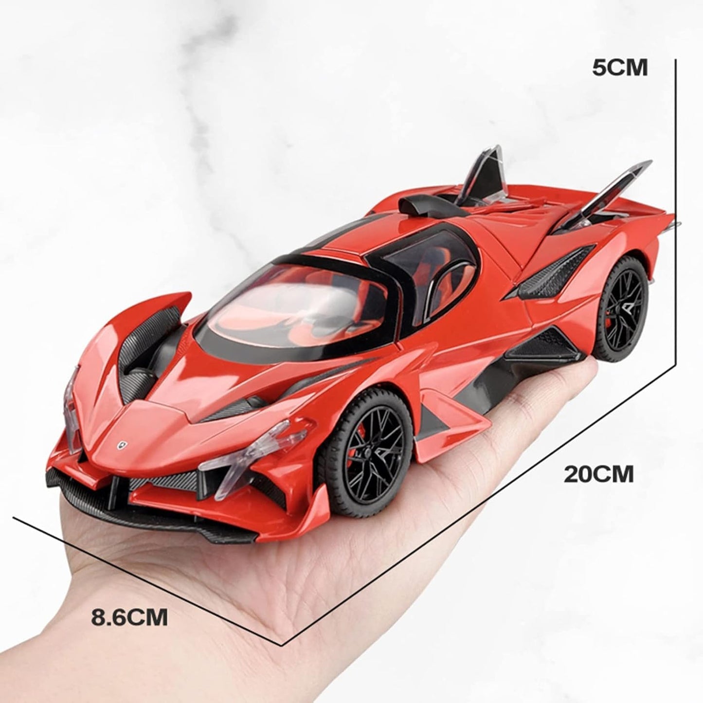 Apollo Sport Scale Model Diecast Metalcar - All Size