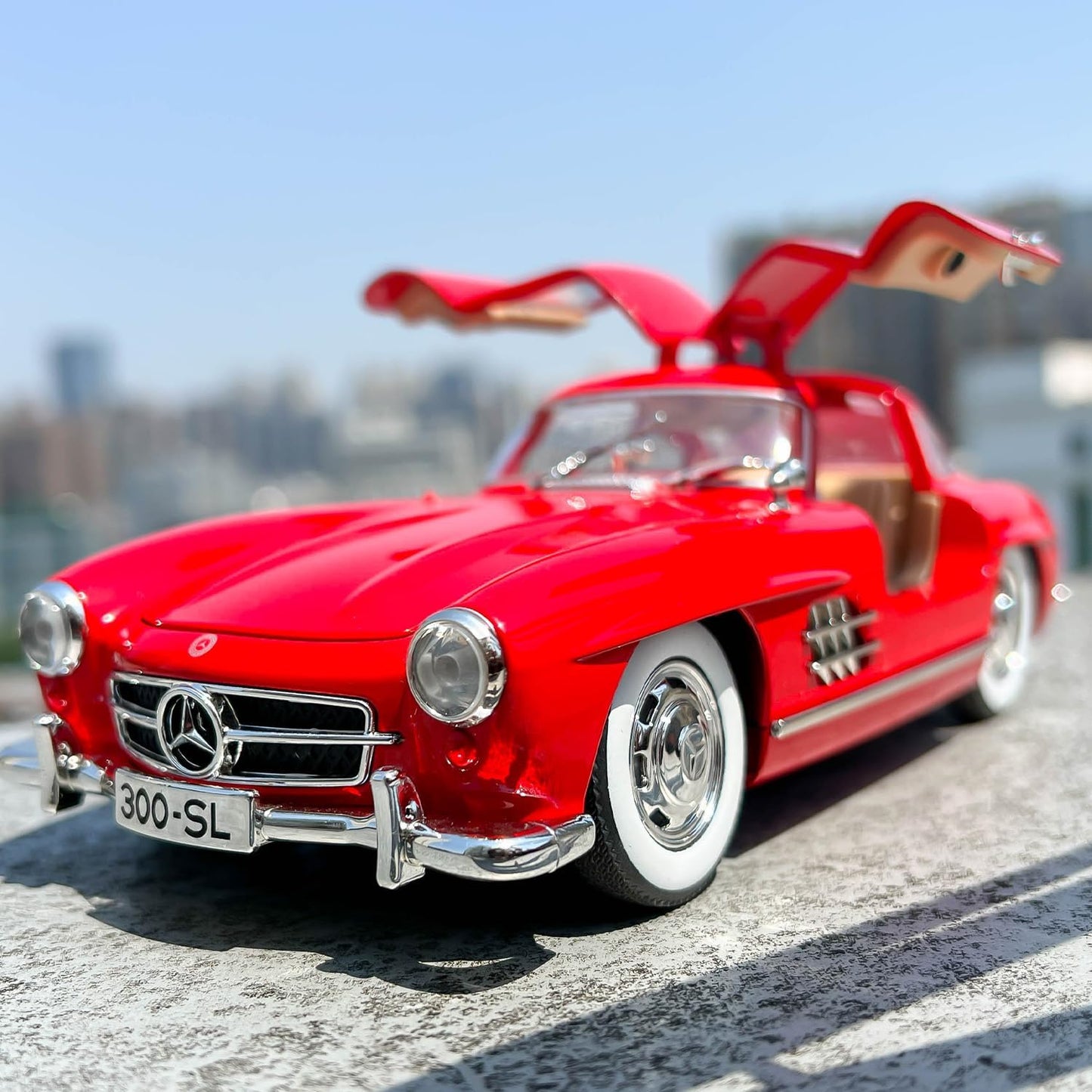 1954 Mercedes-Benz 300SL W198 diecast scale model car collectible