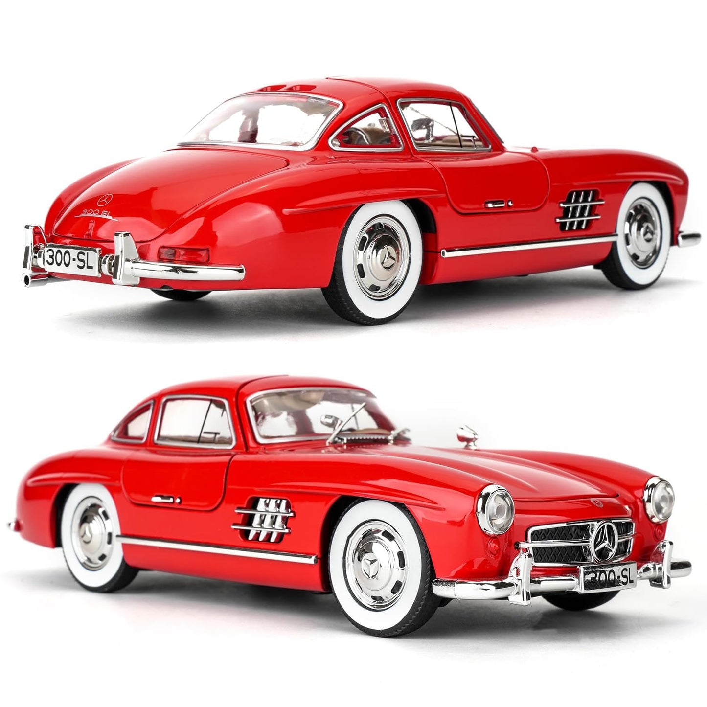 1954 Mercedes-Benz 300SL W198 diecast scale model car collectible