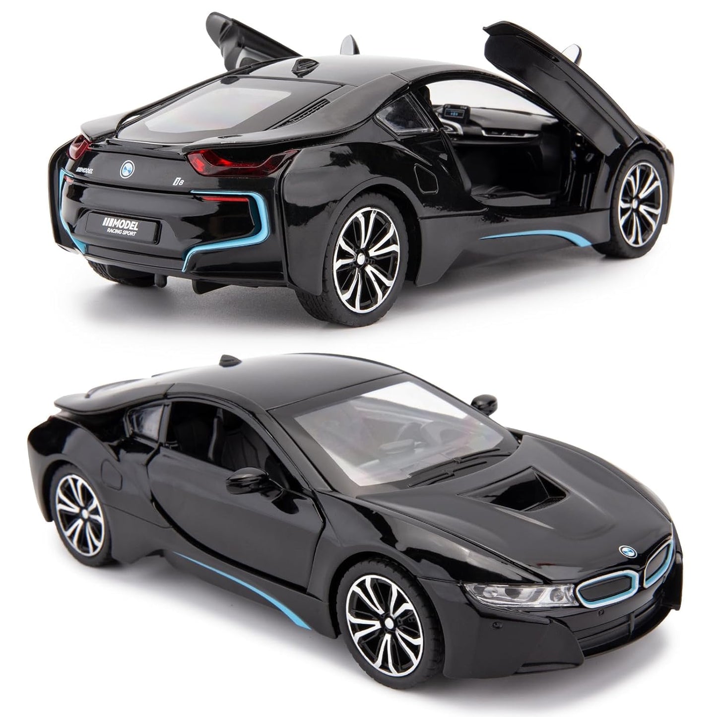 Compatible For Bmw I8 Scale Model Diecast Metalcar - All Size
