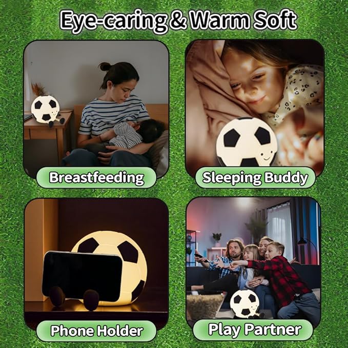 Football Silicone Night Lamps