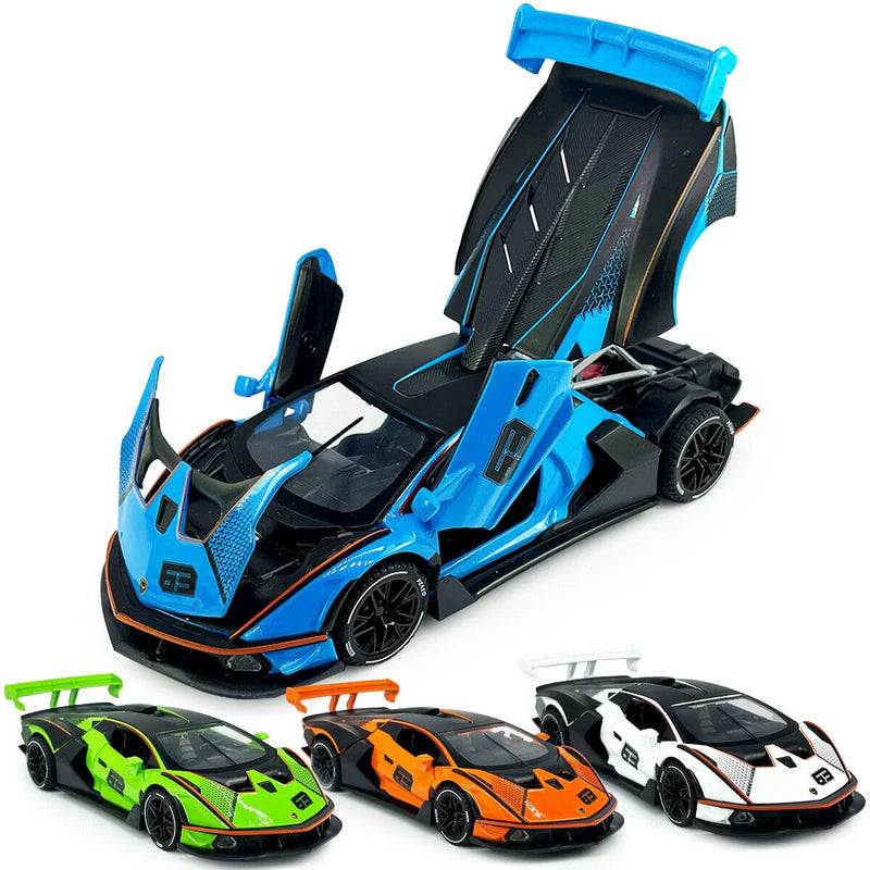 Lamborghini Essenza Scv12 1:24 Diecast Scale Model Car