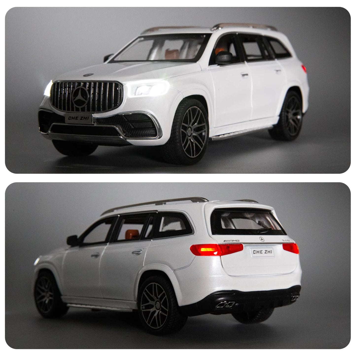 Mercedes Amg Gls63 Scale Model Diecast Metalcar - All Size