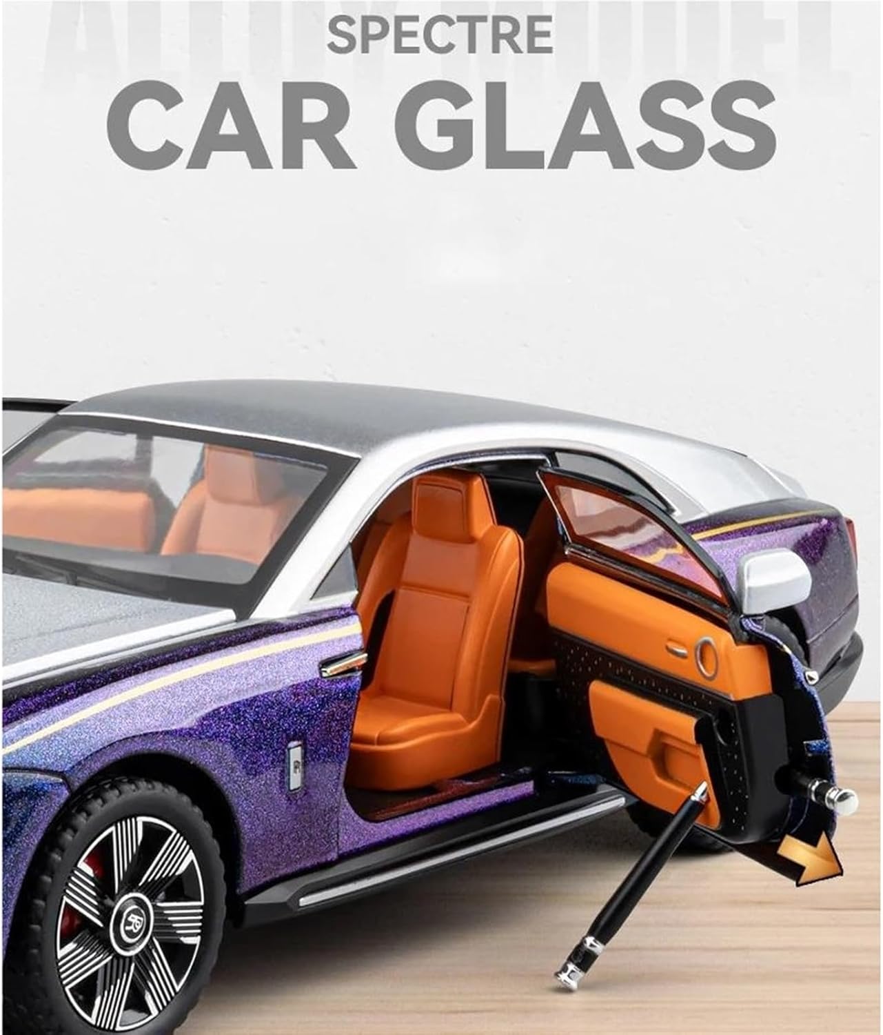 Rolls-royce Spectre 1:24 Diecast Scale Model Car