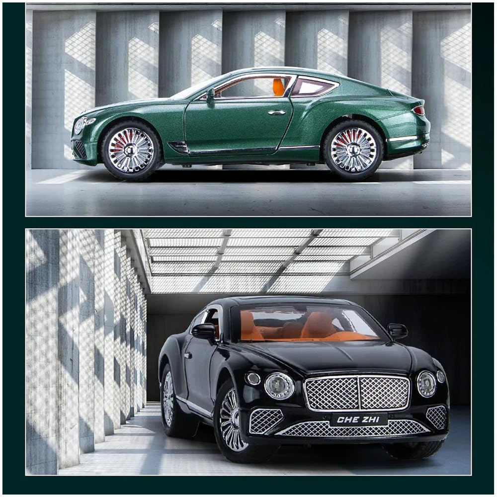 Bentley Continental Gt Scale Model Diecast Metalcar - All Size