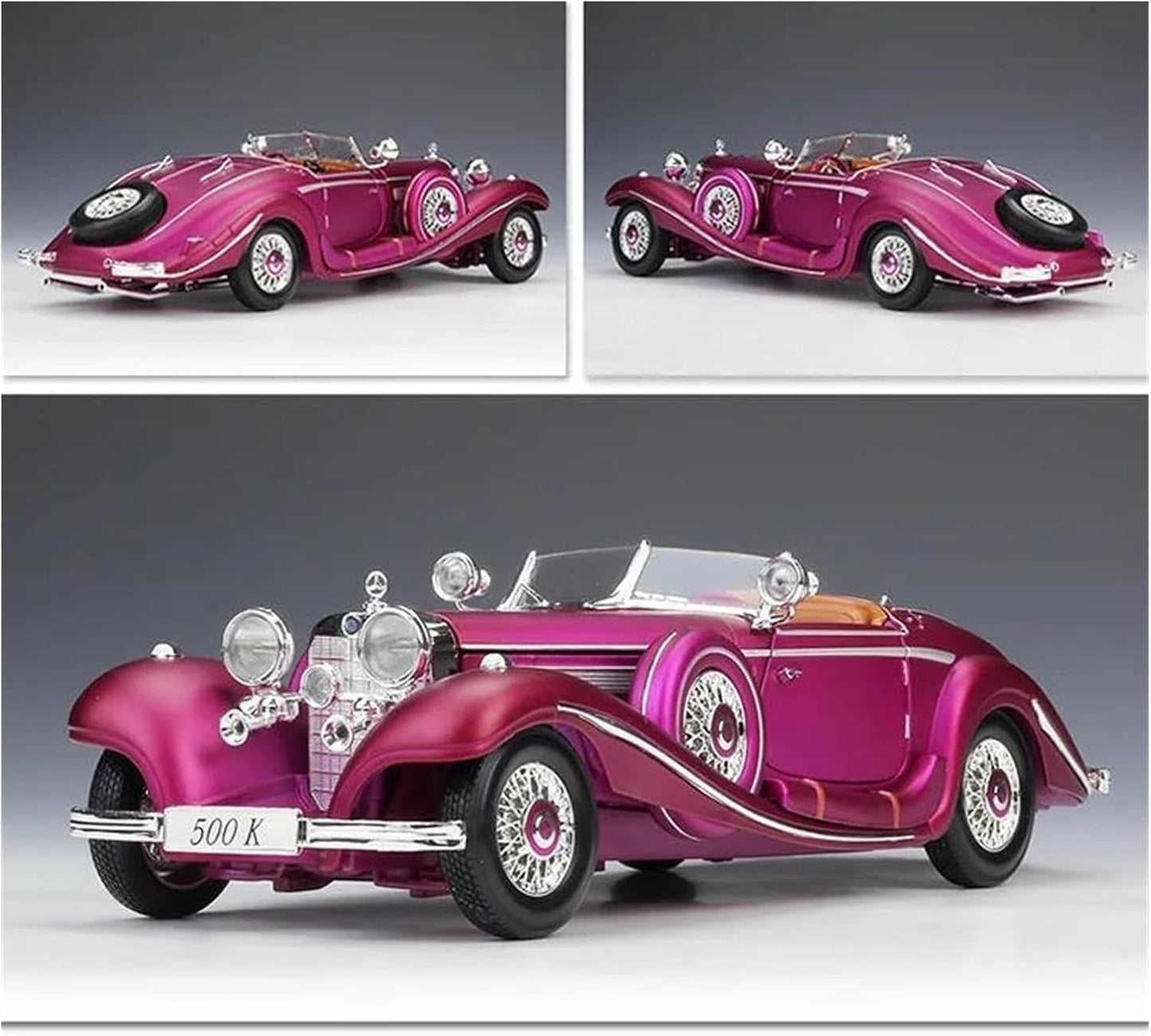 1936 Mercedes-Benz 500K Type Special roadster diecast scale model collectible car
