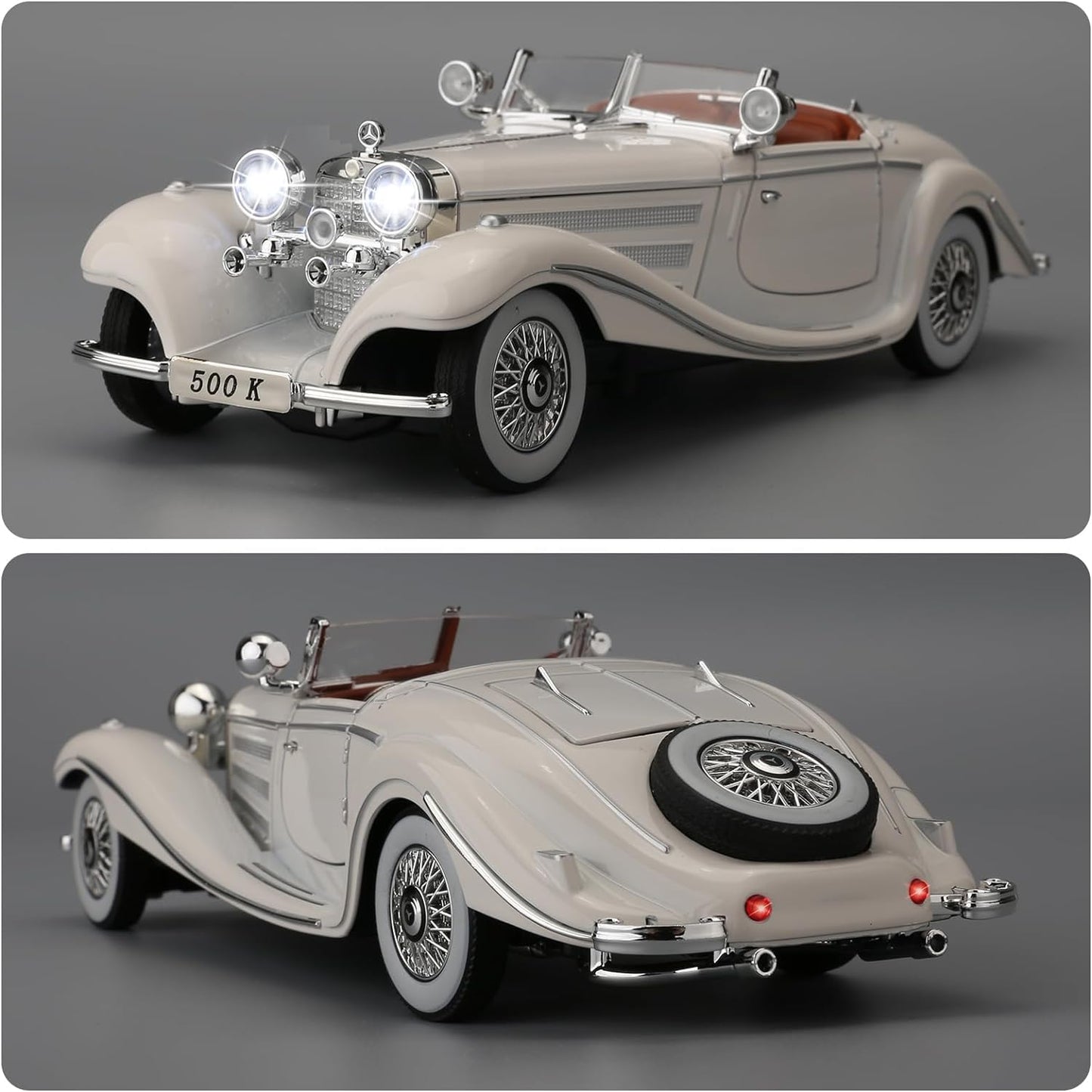 1936 Mercedes-Benz 500K Type Special roadster diecast scale model collectible car