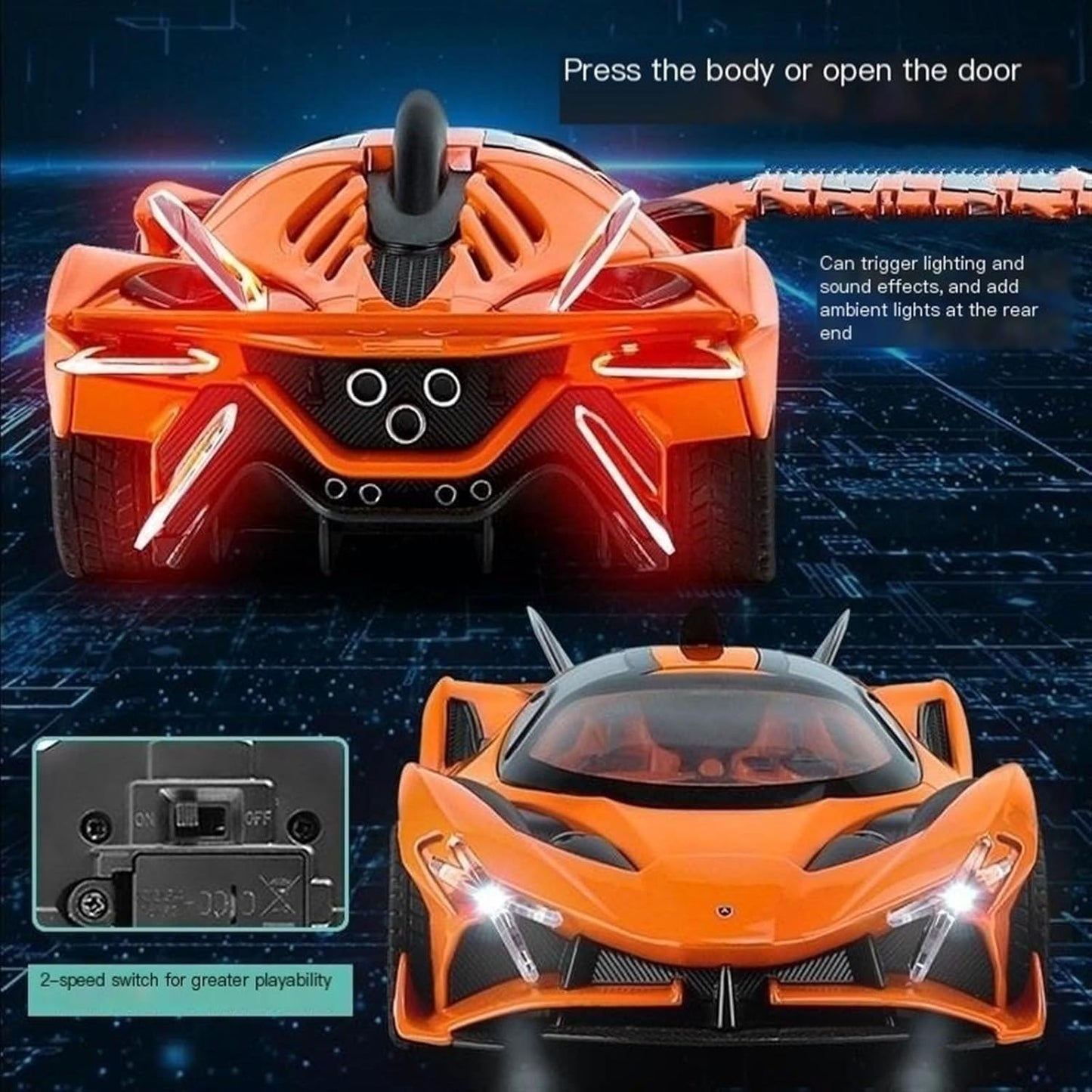Apollo Sport Scale Model Diecast Metalcar - All Size