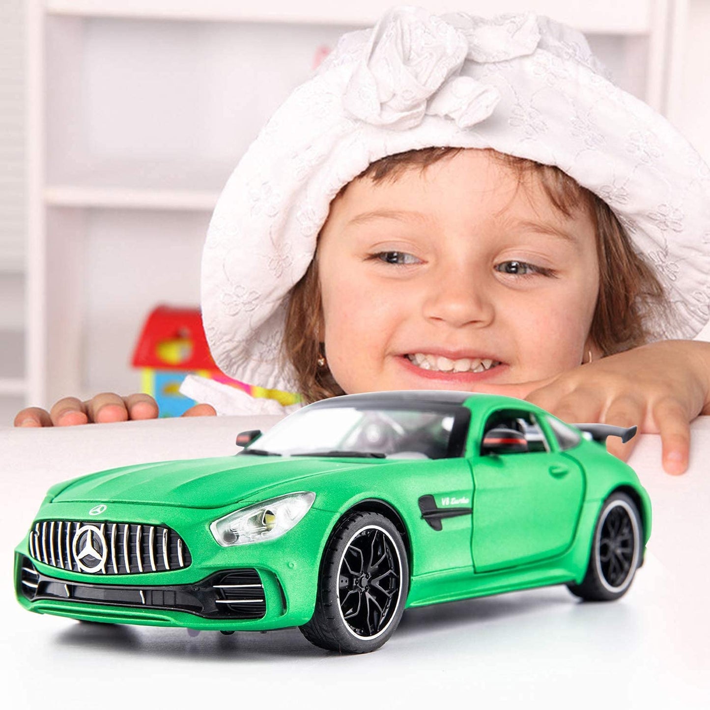 Mercedes Benz Amg Gtr Scale Model Diecast Metalcar - All Size
