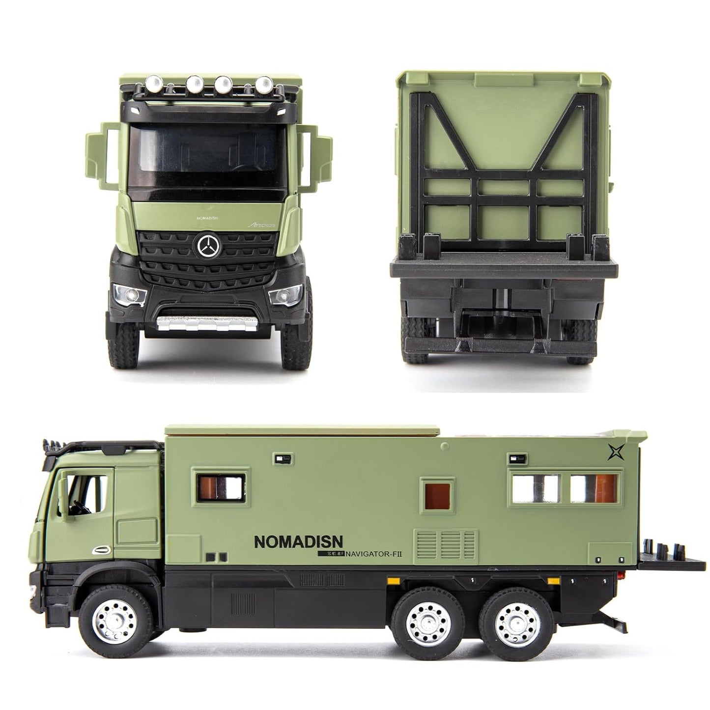 Mercedes-benz Nomadison Rv Scale Model Diecast Metalcar - All Size