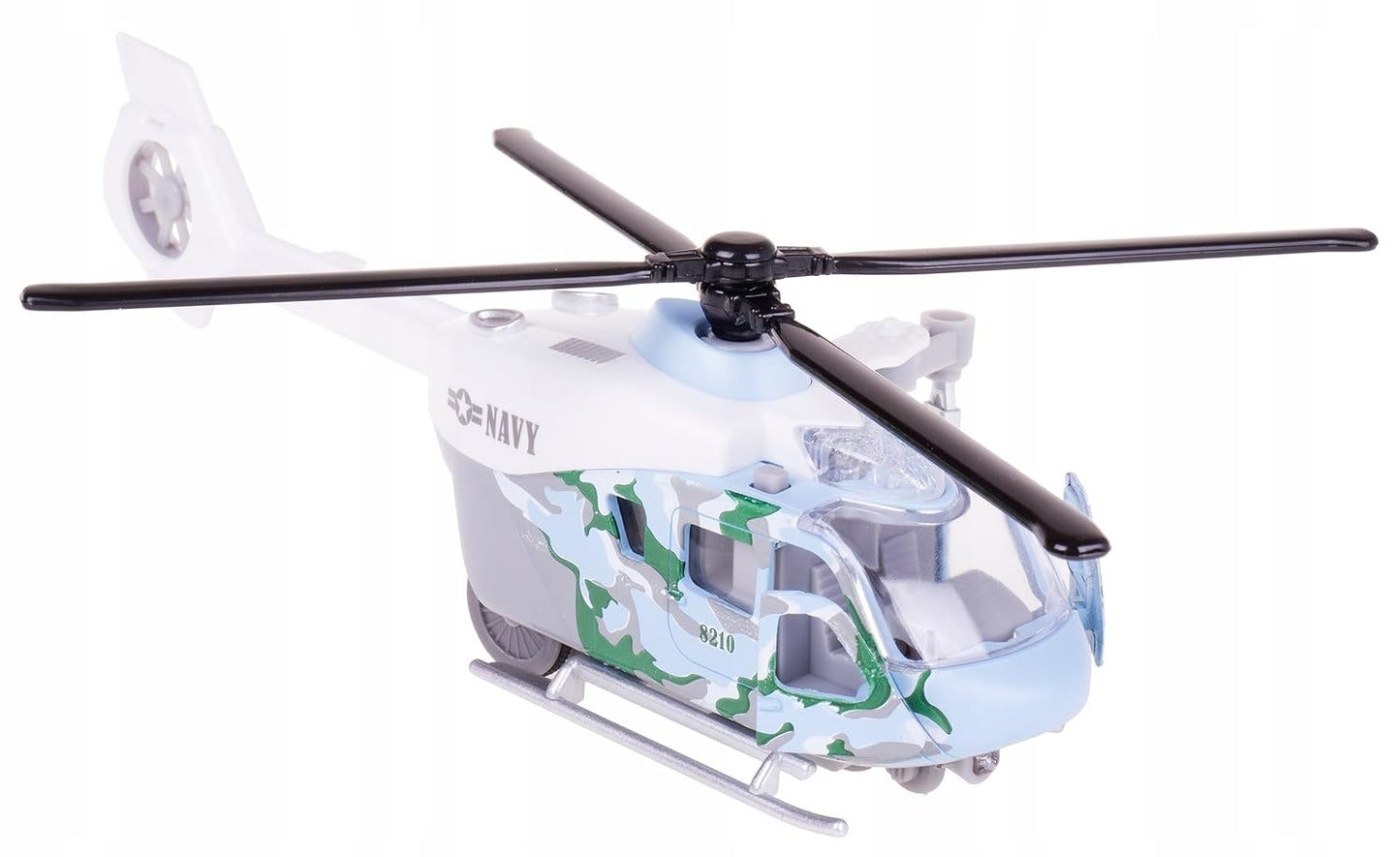RESCUE HELICOPTER TOYS,BUMP AND GO ACTION,PULL BACK DIE CAST MODEL WITH LIGHTS & SOUNDS, AIRCRAFT VEHICLES GIFT FOR KIDS TODDLER BOYS-COLORS AS PER STOCK