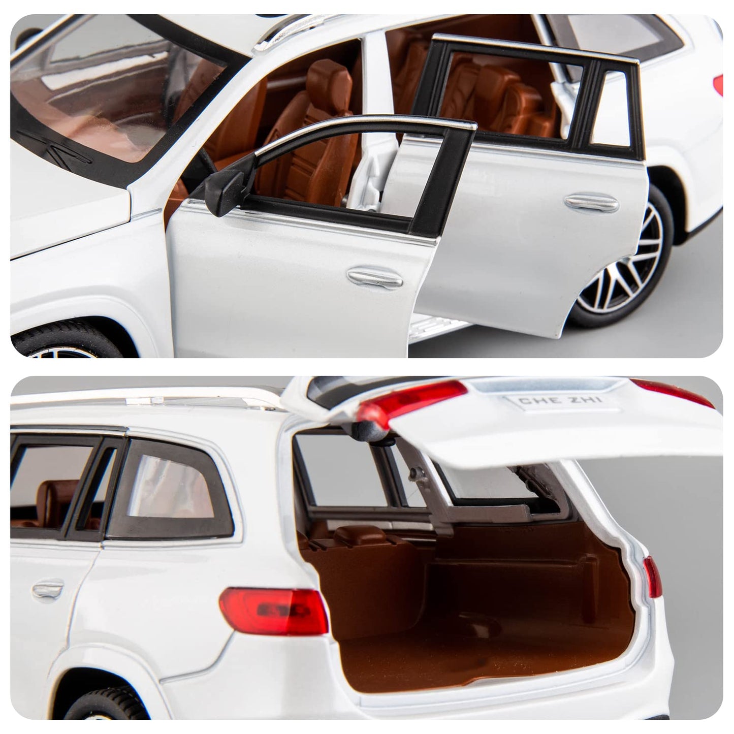 Mercedes Amg Gls63 Scale Model Diecast Metalcar - All Size
