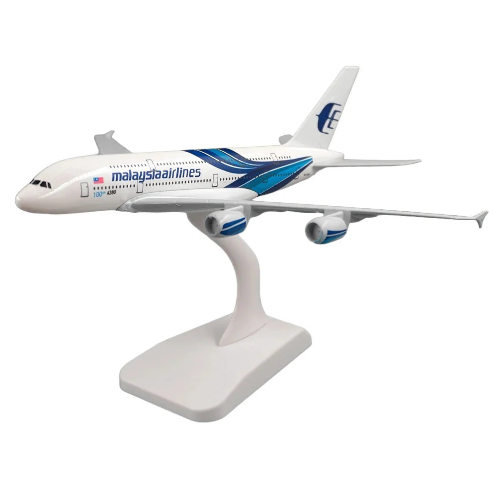 Malaysia Airline A380 16CM 1:400 Diecast Scale Model