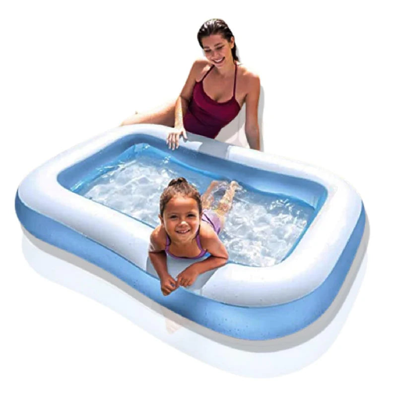 5.5 FT PORTABLE INFLATABLE & FOLDABLE SWIMMING POOL OUTDOOR & INDOOR WATER SWIMMING POOL FOR KIDS & ADULTS