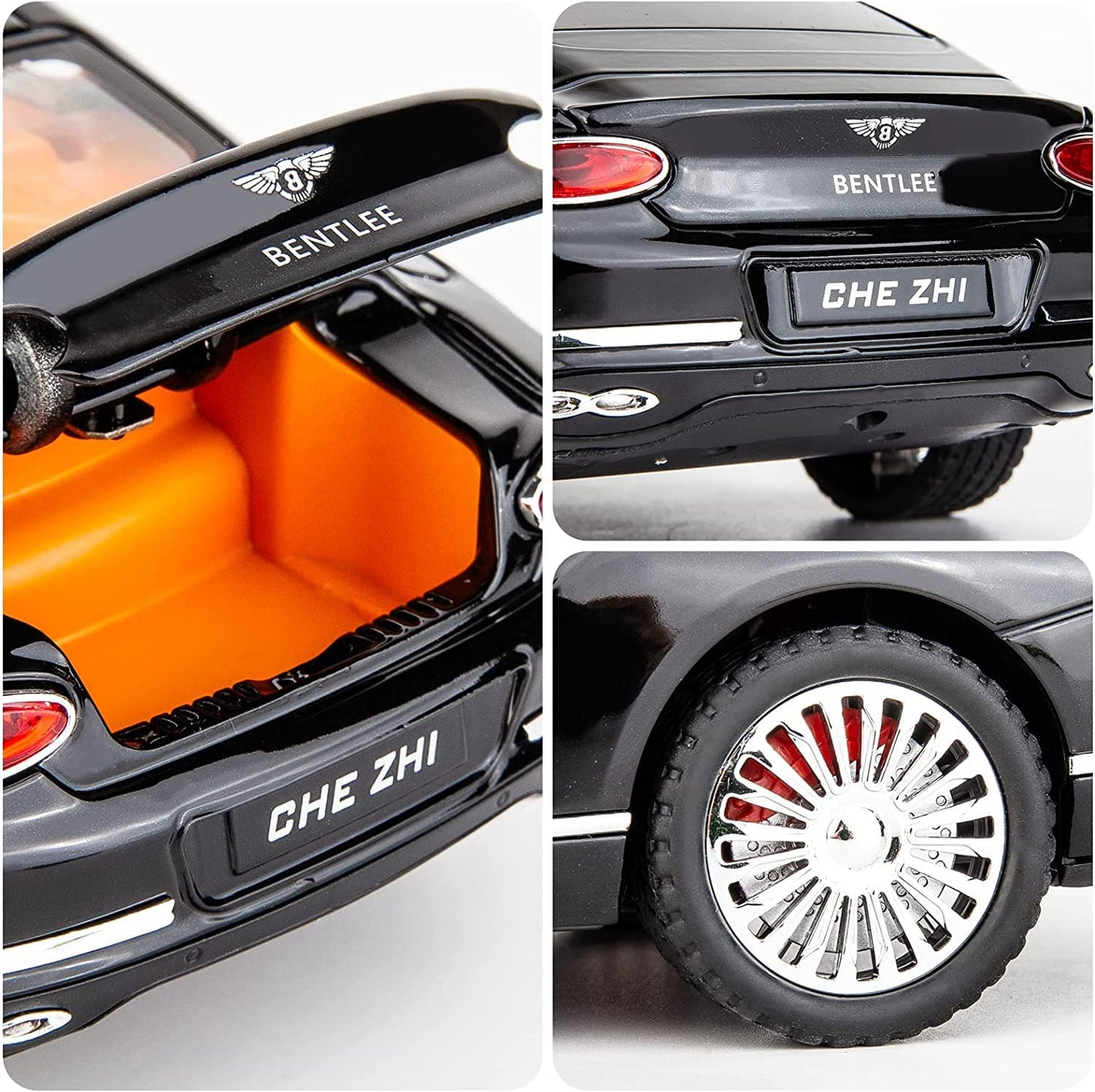 Bentley Continental Gt Scale Model Diecast Metalcar - All Size