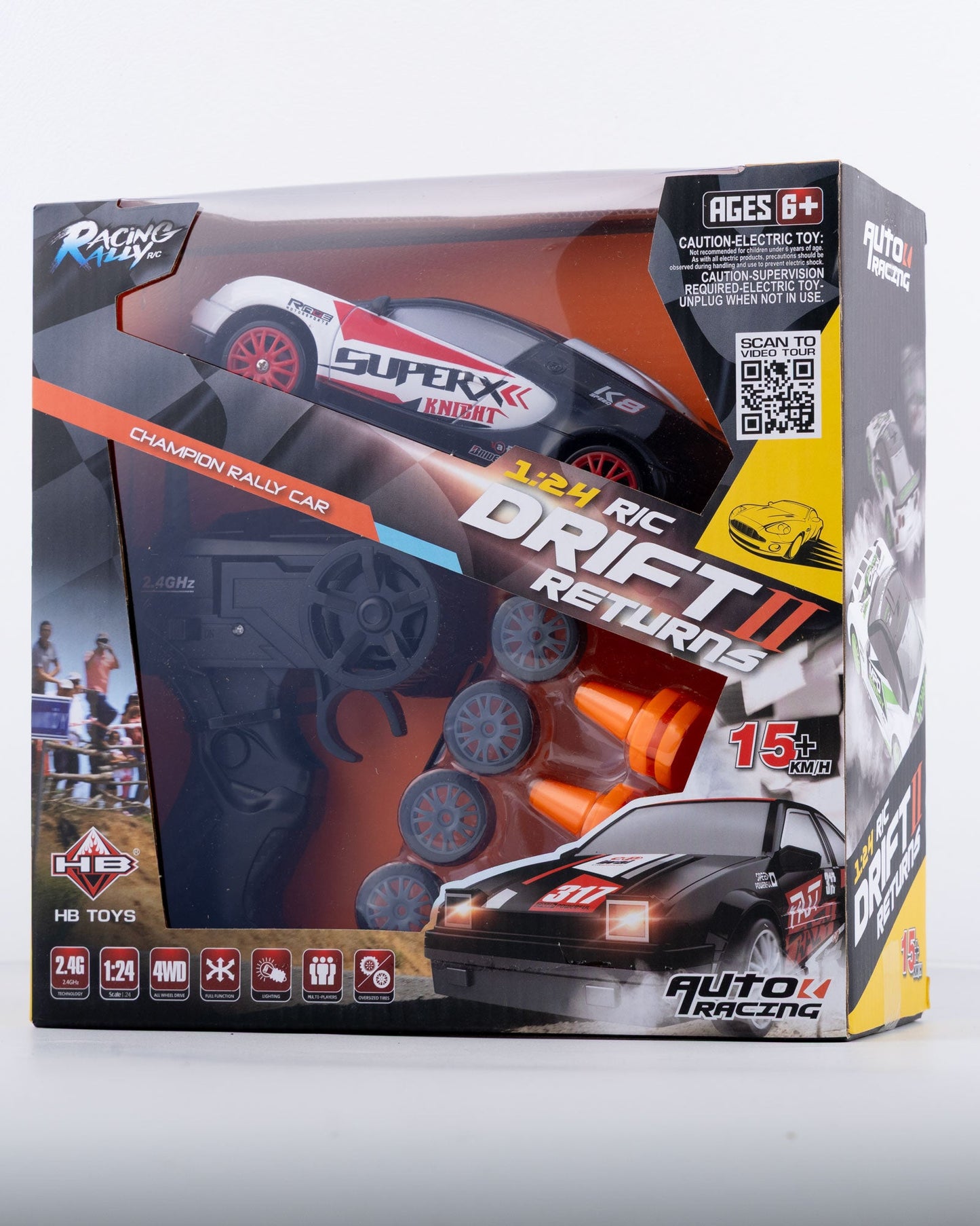 Bugatti Drift Style With Remote & Accessories Car 1:24 Scale