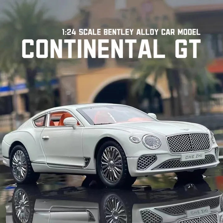 Bentley Continental Gt Scale Model Diecast Metalcar - All Size