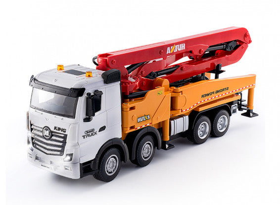 Huina 1381 RC Cement Pump Truck 1:18 Scale 11CH Alloy