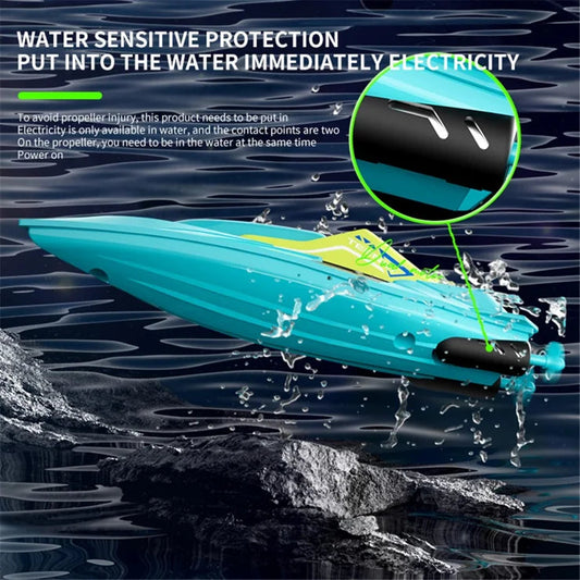 4DRC Teensy - 2.4G RC Speedboat | Long-distance