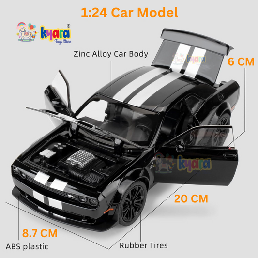 Dodge Challenger SRT Hellcat 1:24 diecast scale model car