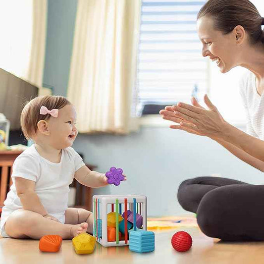 Baby Early Educational Toys Sorting Shape Games for Fine Motor Skills - Kyaratoy.com