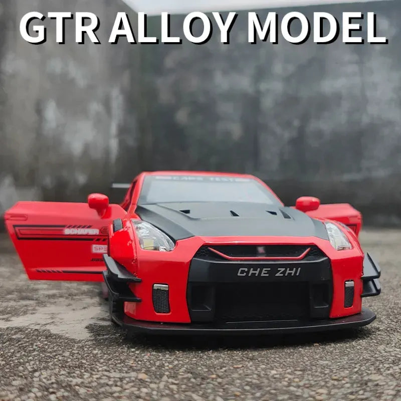 Nissan Gtr Super Sport Scale Model Diecast Metalcar - All Size