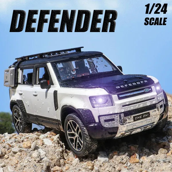Defender Land Rover Scale Model Diecast Metalcar - All Size