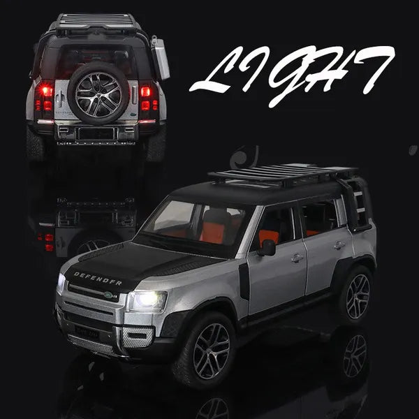Defender Land Rover Scale Model Diecast Metalcar - All Size