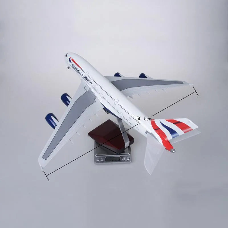 British Airways Airbus A380 47CM 1:160 Diecast Scale Model