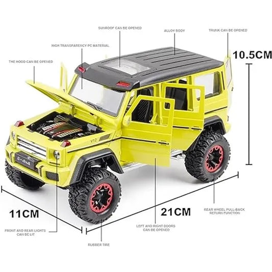 Mercedes Amg G500 4x4 1:24 Diecast Scale Model Car