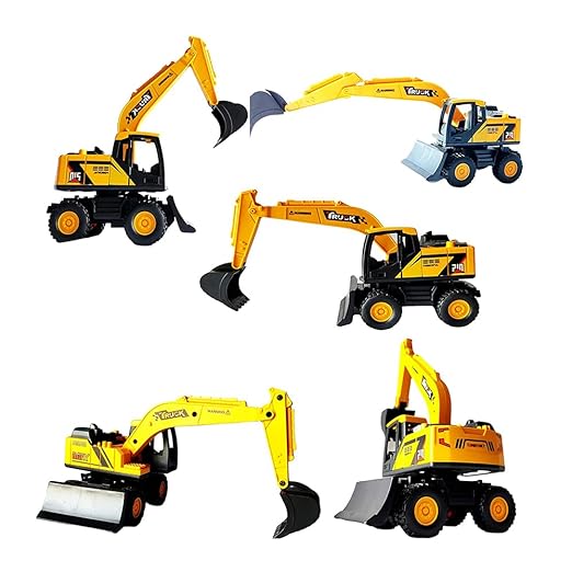 Construction Bulldozer Excavator Loader Truck Vehicles for Kids Building Vehicle Engineer