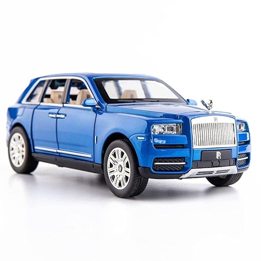 Rolls Royce Cullinan Black Scale Model Diecast Metalcar - All Size