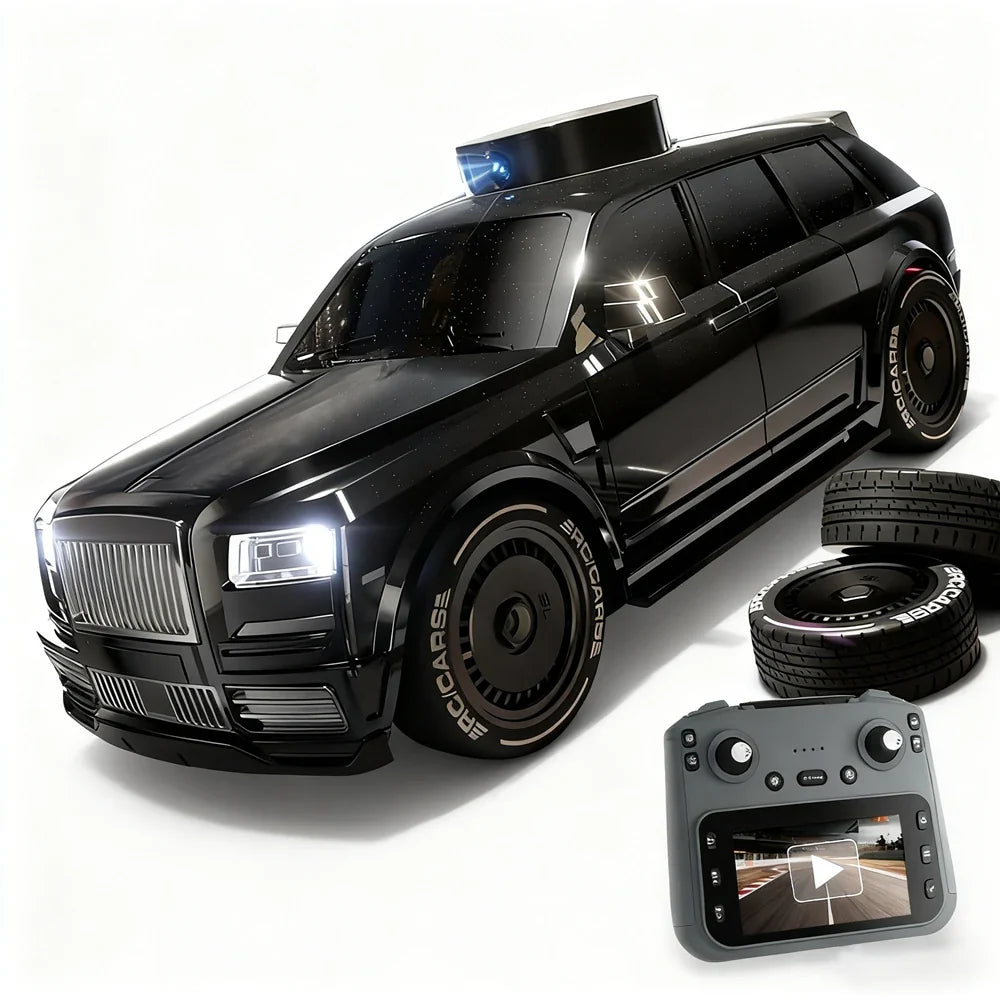 Rolls Royce - 4WD ,Big Remote Screen ,HD Camera ,Metal