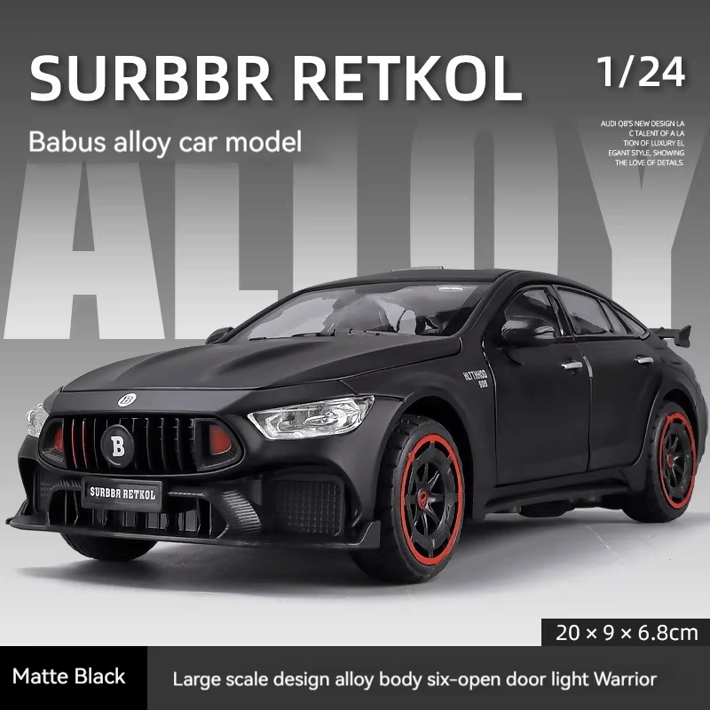 Mercedes Brabus Amg Rocket 900 Scale Model Diecast Metalcar - All Size