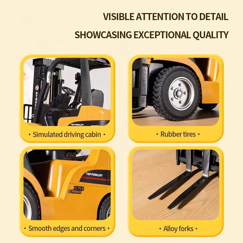 Huina 1577H 1:10 Scale Alloy Remote Control Forklift