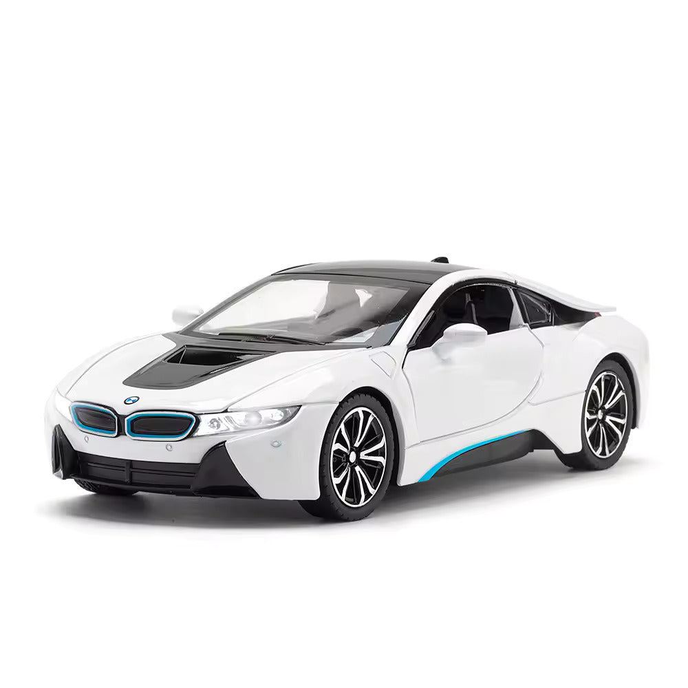 Compatible For Bmw I8 Scale Model Diecast Metalcar - All Size