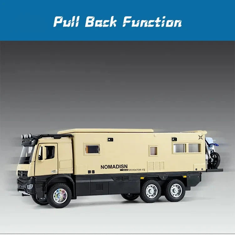 Mercedes-benz Nomadison Rv Scale Model Diecast Metalcar - All Size