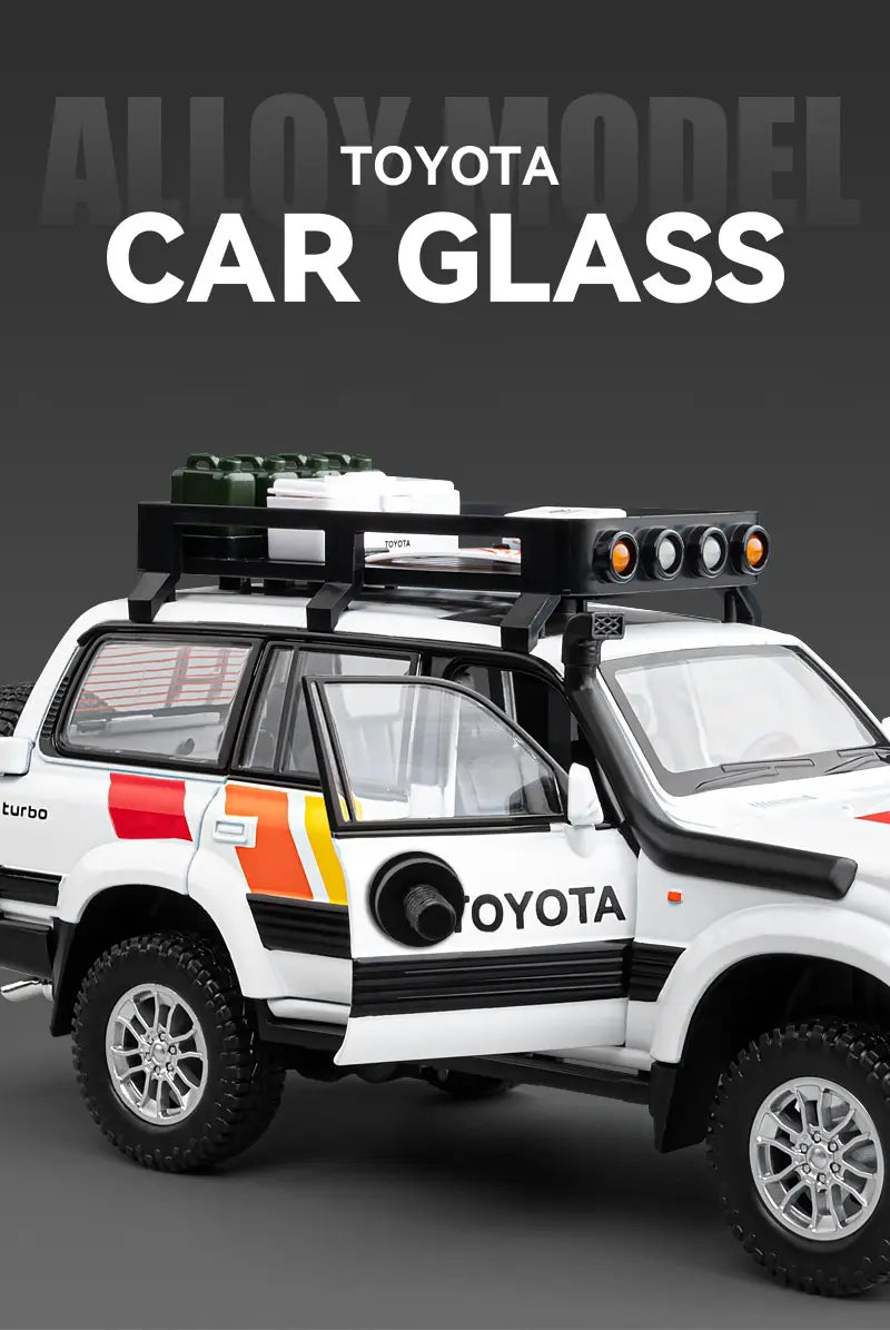 Toyota Land Cruiser LC80 Scale Model Diecast Metalcar