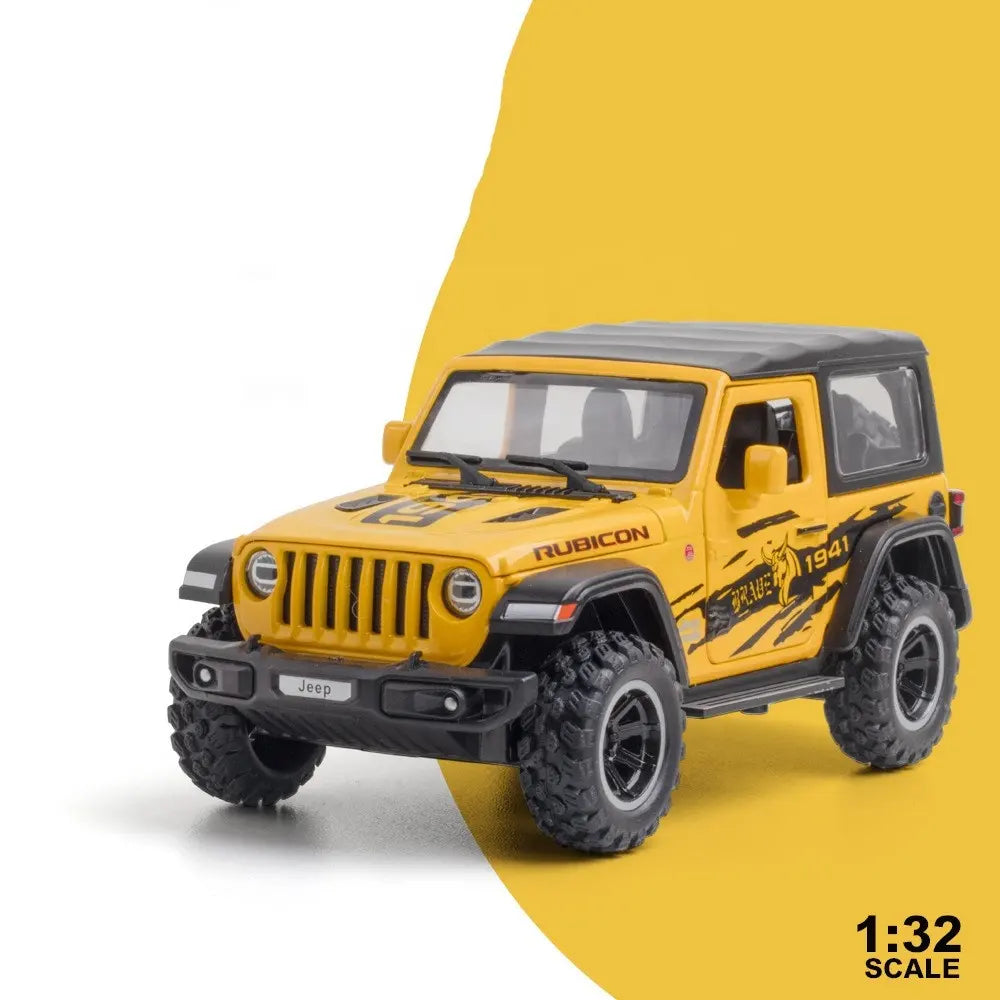 Wrangler Rubicon Thar Jeep Scale Model Diecast Metalcar - All Size