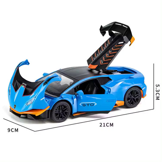 Lamborghini Huracán STO Model 1:24 Scale Diecast Car