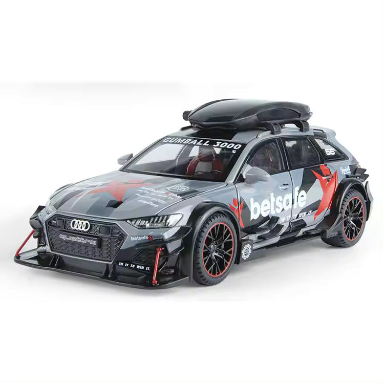Audi Rs6 Militery Scale Model Diecast Metalcar - All Size