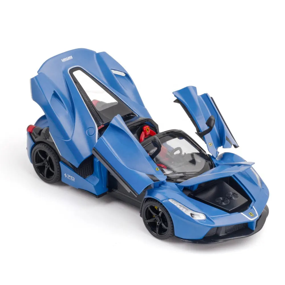 Big Size 1:24 Ferrari Rafa Roadster Sports Car Scale Model Diecast Metal Car